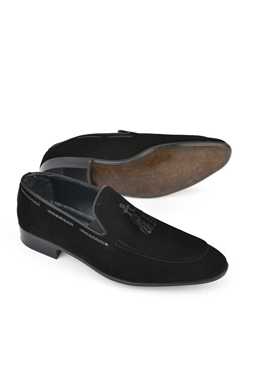 Ziya, Erkek Hakiki Deri Klasik Ayakkabı 151985Z1001 Siyah - Görsel 6