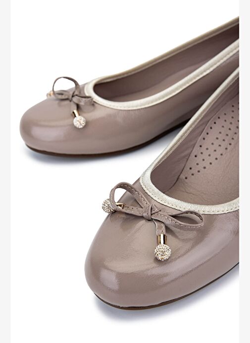 Tamer Tanca Kadın Hakiki Deri Vizon Comfort Ayakkabı - Görsel 5