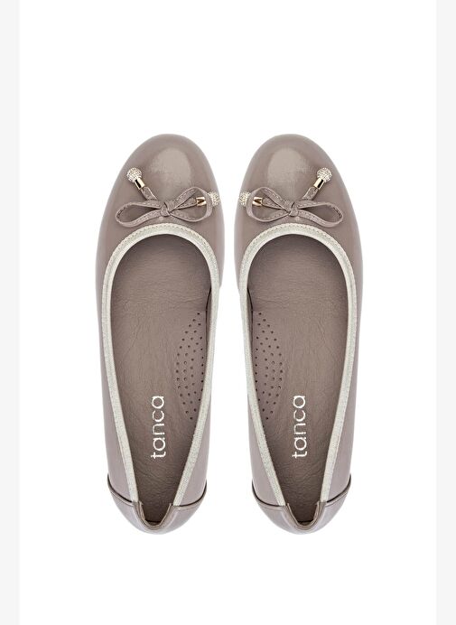 Tamer Tanca Kadın Hakiki Deri Vizon Comfort Ayakkabı - Görsel 6