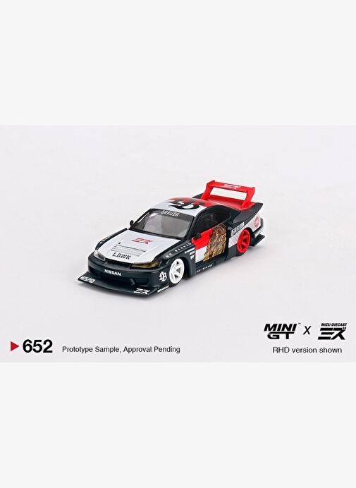 ミニカー MINI GT MIZU 652 NISSAN SILVIA S15 GARUD Mini Gt Lb-Super Silhouette Nissan Silvia (S15)“Garuda” Mini Gt X