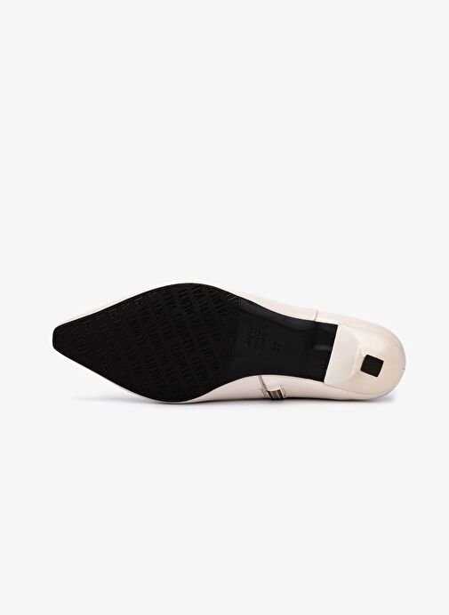 Valmenti Kadın Hakiki Deri Bej Topuklu Bot - Görsel 6