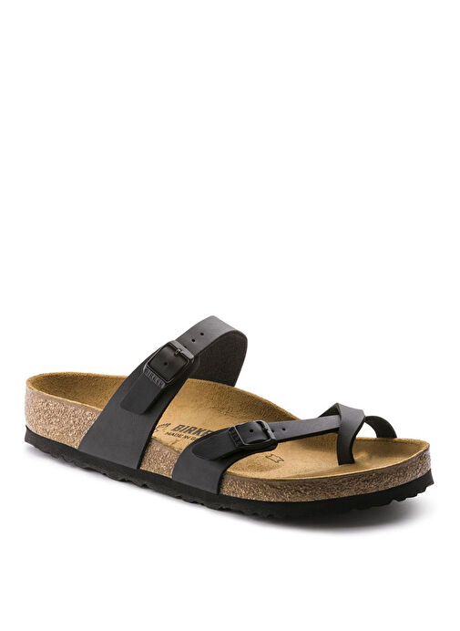 Birkenstock Siyah Kadın Deri Terlik MAYARI - 71791- SC - Görsel 2