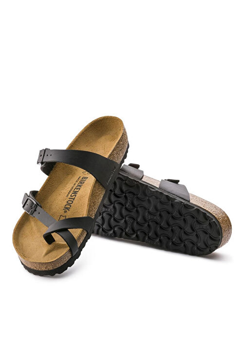 Birkenstock Siyah Kadın Deri Terlik MAYARI - 71791- SC - Görsel 3