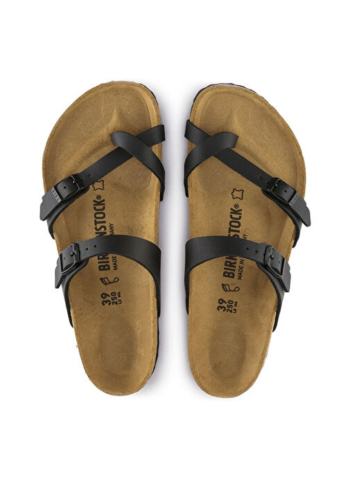 Birkenstock Siyah Kadın Deri Terlik MAYARI - 71791- SC - Görsel 4