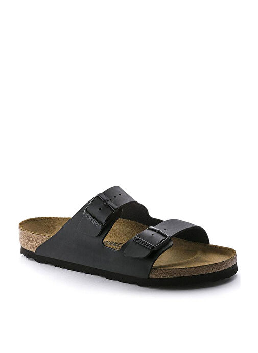 Birkenstock Siyah Erkek Deri Terlik ARIZONA - 51793 Terlik - Görsel 2