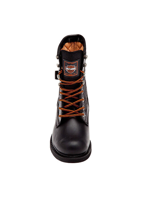 Harley Davidson Siyah Kadın Deri Bot NEW/WORKER - 025G0 - Görsel 7