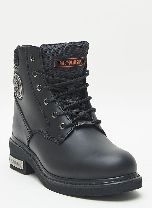 Harley Davidson Siyah Erkek Deri Bot JIM - 025M0128 - Görsel 3