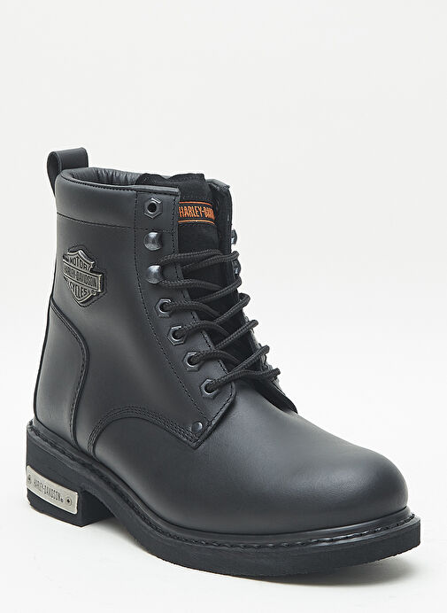 Harley Davidson Siyah Erkek Deri Bot GIBSON - 025M0109 - Görsel 3