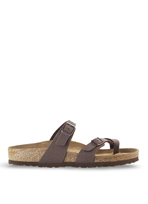 Birkenstock Kahve Kadın Deri Terlik MAYARI BF -071061 - Görsel 2