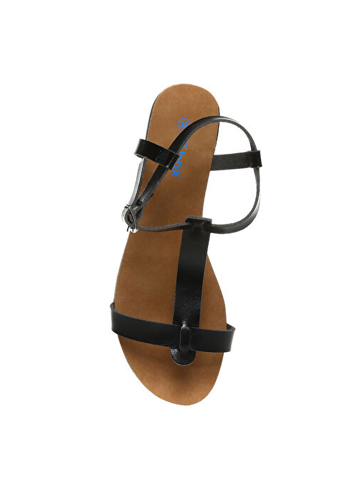 T-Box Siyah Kadın Sandalet - Görsel 5