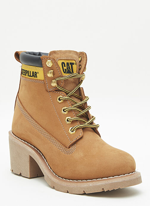 Caterpillar Tarçın Kadın Deri Topuklu Bot OTTAWA - Görsel 3