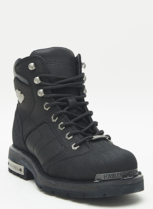 Harley Davidson Siyah Erkek Nubuk Bot CLEMENTE - 025M053 - Görsel 3