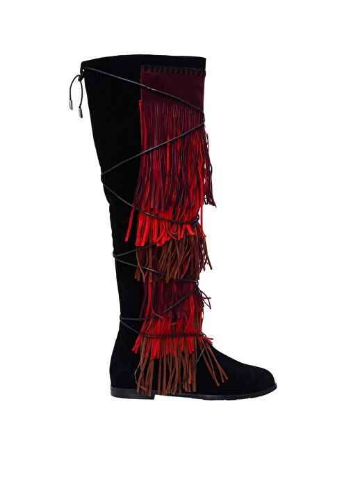 Bambi Ayakkabı Siyah Kadın Çizme 1551 Z K 16 SIYAH - Görsel 5