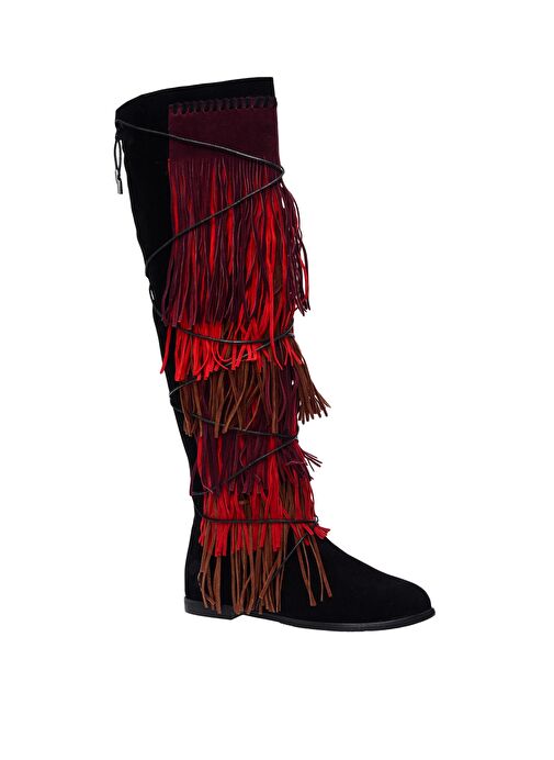 Bambi Ayakkabı Siyah Kadın Çizme 1551 Z K 16 SIYAH - Görsel 2