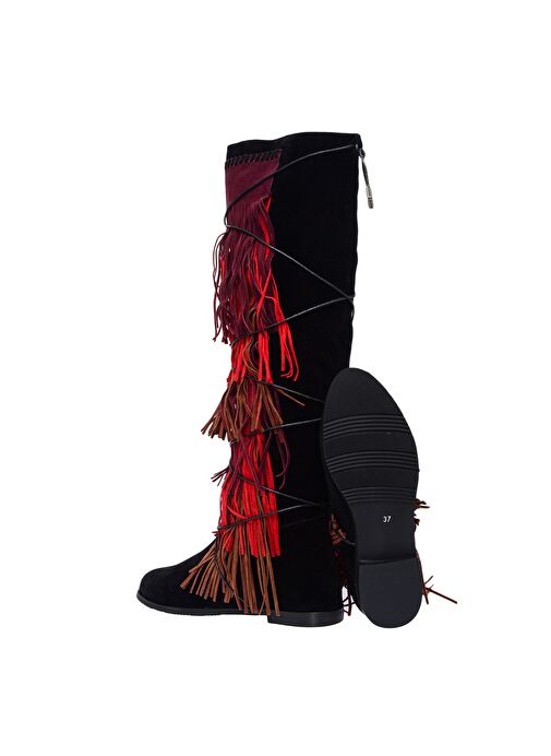 Bambi Ayakkabı Siyah Kadın Çizme 1551 Z K 16 SIYAH - Görsel 4