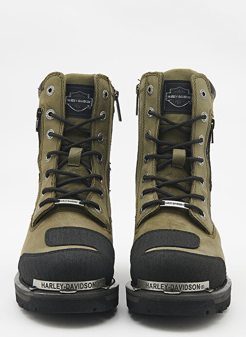 Harley Davidson Yeşil Erkek Nubuk Bot RIDDICK - 025M1005 - Görsel 4