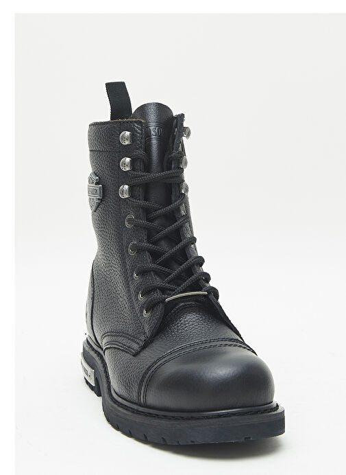 Harley Davidson Siyah Erkek Deri Bot COLMAR 025M10055 - Görsel 3