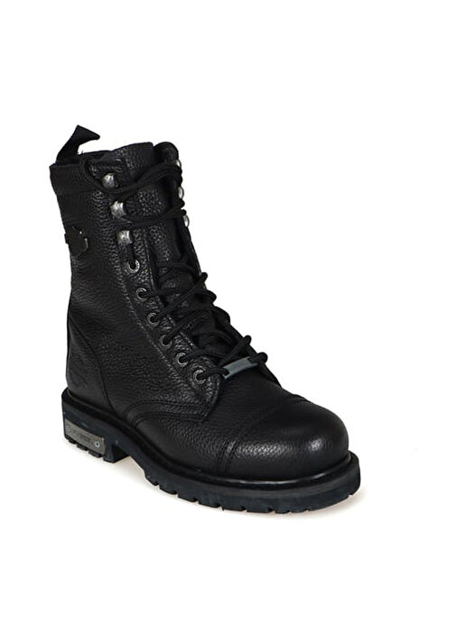 Harley Davidson Siyah Kadın Deri Bot COLMAR 025G100328 - Görsel 3