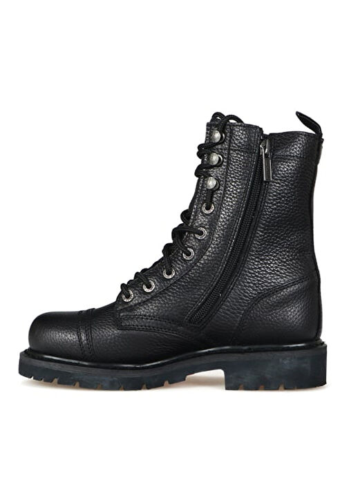 Harley Davidson Siyah Kadın Deri Bot COLMAR 025G100328 - Görsel 4