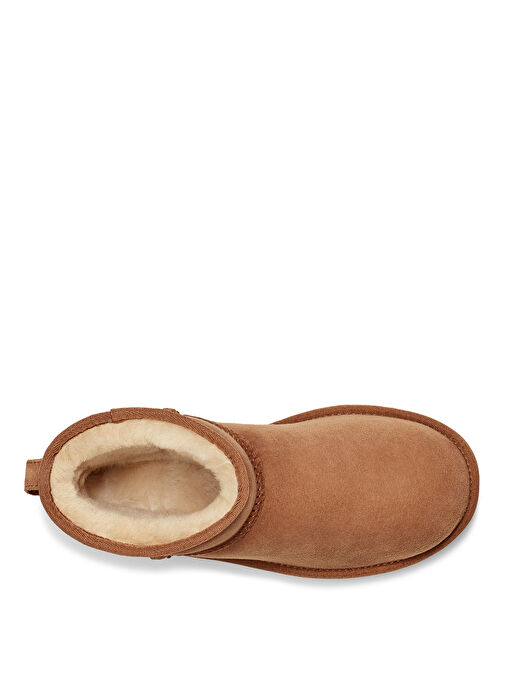 Ugg W CLASSIC MINI II Taba Kadın Süet + Deri Bot 1016222 - Görsel 6