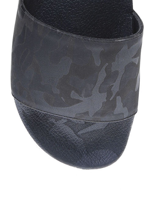 T-Box Erkek Siyah Plaj Terliği - Görsel 5