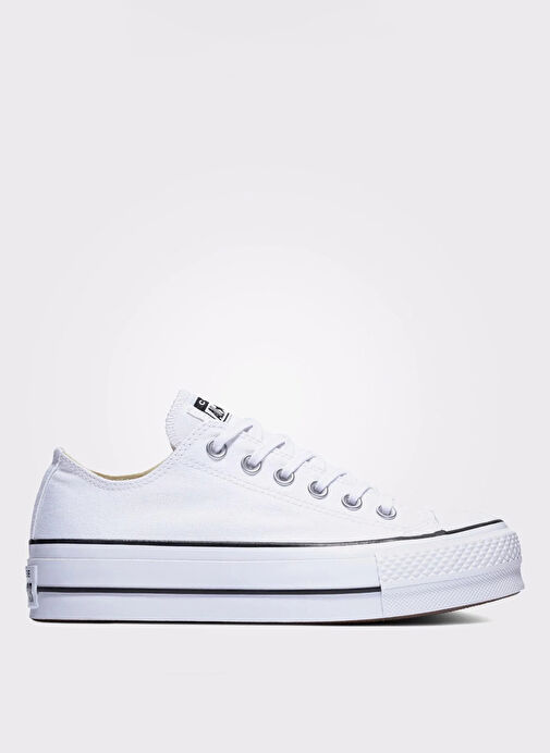 Converse 560251C Chuck Tayl Beyaz Kanvas Kadın Sneaker - Görsel 2