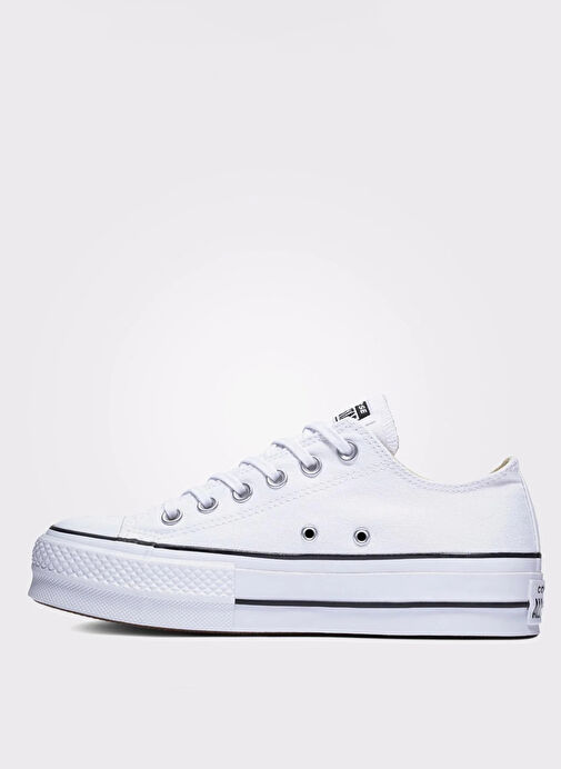 Converse 560251C Chuck Tayl Beyaz Kanvas Kadın Sneaker - Görsel 3