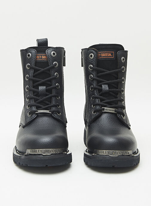 Harley Davidson Siyah Erkek Deri Bot REYES BLACK BAS EX - Görsel 4