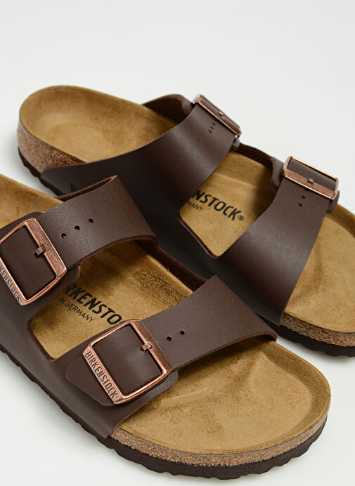 Birkenstock Kahverengi Erkek Deri Terlik ARIZONA BF - Görsel 6