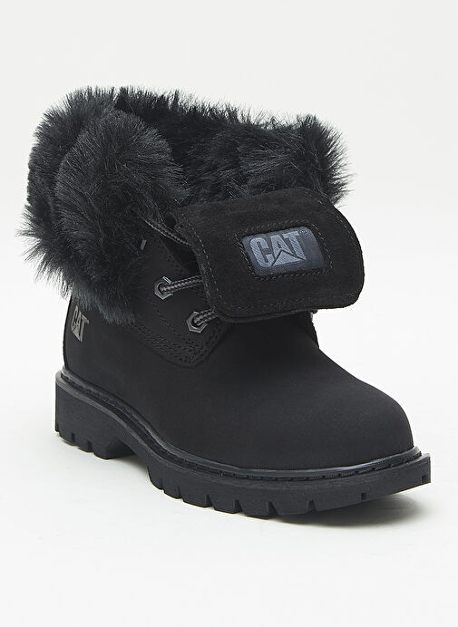 Caterpillar Siyah Kadın Deri Bot UTAH FUR - Görsel 3