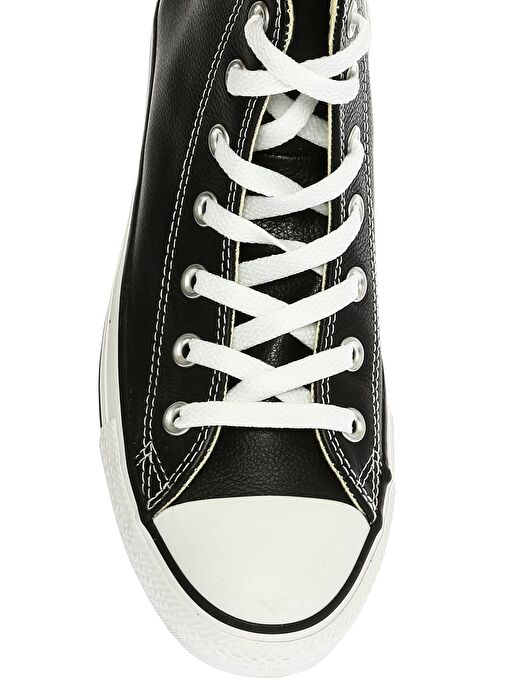 Converse 132170C Chuck Tayl Siyah Deri Kadın Sneaker - Görsel 4