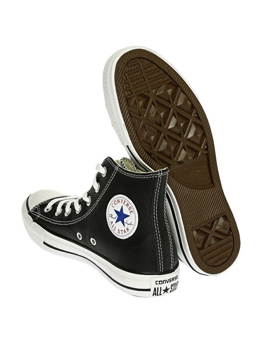 Converse 132170C Chuck Tayl Siyah Deri Kadın Sneaker - Görsel 5