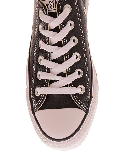 Converse 132174C Chuck Tayl Siyah Deri Kadın Sneaker - Görsel 3