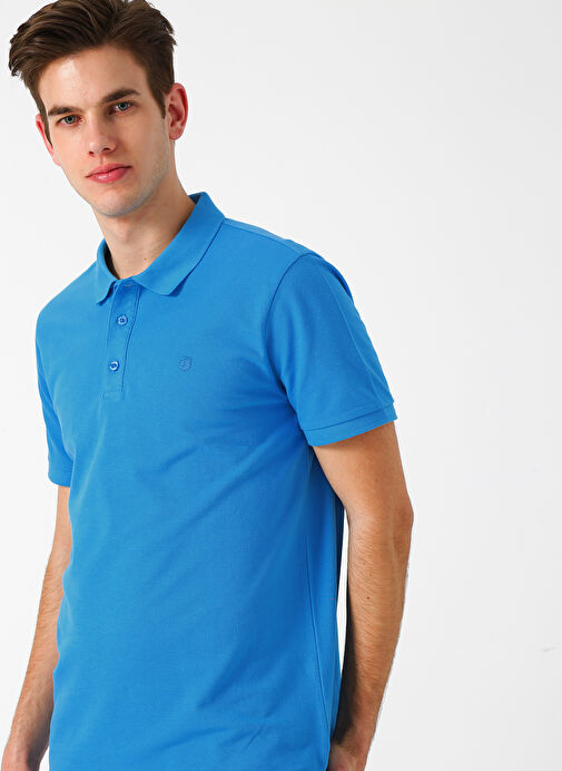 Limon Mavi Polo T-Shirt