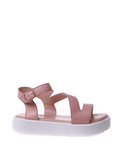 Fabrika Pudra Kadın Sandalet AGNES - Görsel 2