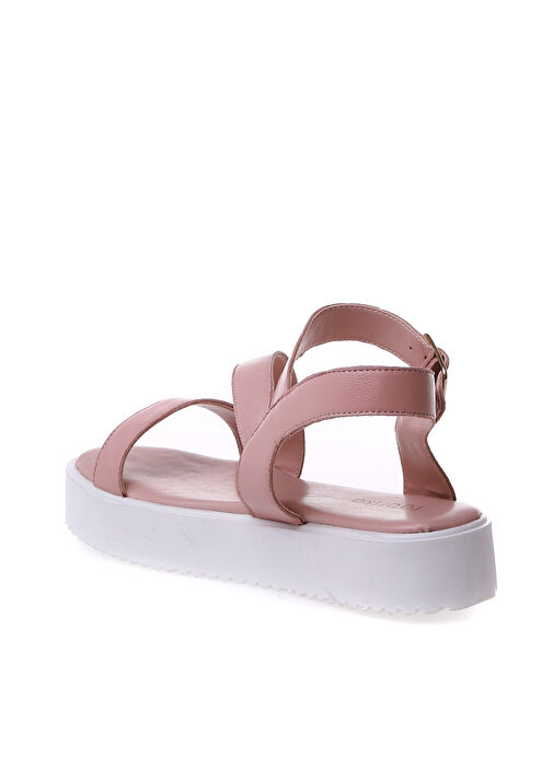 Fabrika Pudra Kadın Sandalet AGNES - Görsel 4