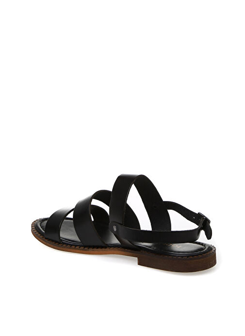 Fabrika Siyah Sandalet - Görsel 3