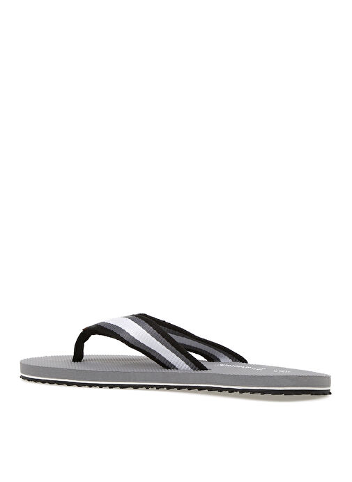 T-Box Gri Erkek Terlik PETRE - Görsel 3