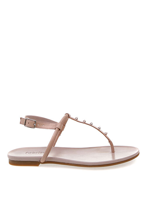 Fabrika Pudra Kadın Sandalet BABS - Görsel 4