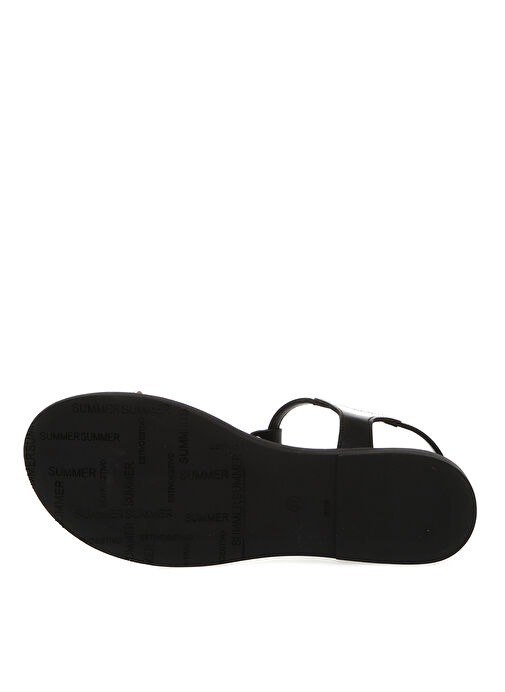 Fabrika Siyah Kadın Sandalet PERWAR - Görsel 4