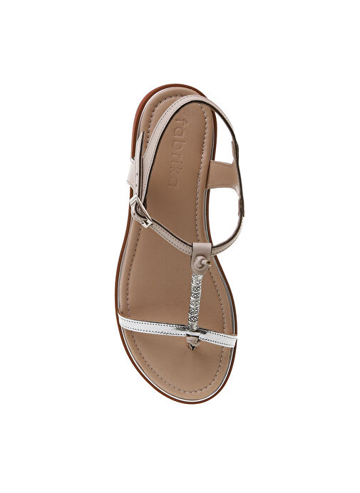 Fabrika Bej Kadın Sandalet PERWAR - Görsel 3