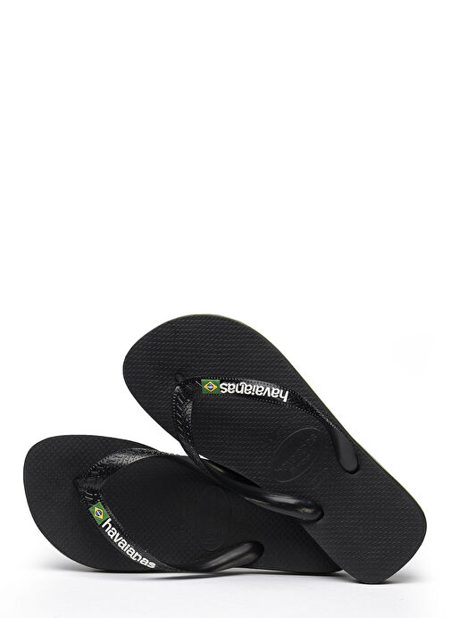 Havaianas Siyah Erkek Terlik BRASIL LOGO - Görsel 5