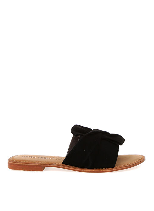 Vero Moda Siyah Kadın Süet Sandalet 10212588 - Görsel 2