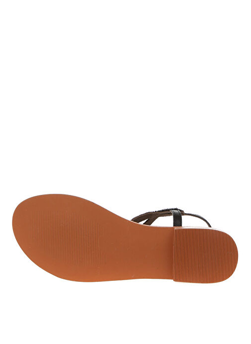 Vero Moda Liv Bilekten Bağlamalı Taşlı Sandalet - Görsel 4