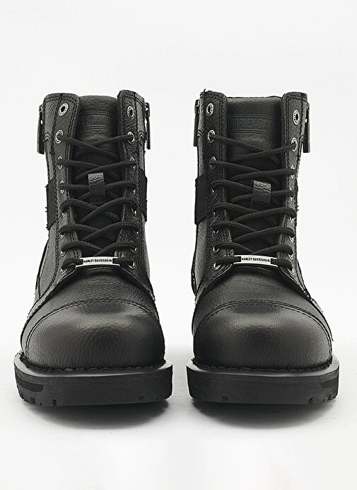 Harley Davidson Siyah Erkek Deri Bot CARTER- EXC - Görsel 4