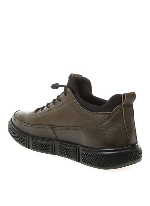 Hammer Jack Haki Deri Erkek Günlük Spor Ayakkabı 102 19676 - Görsel 3