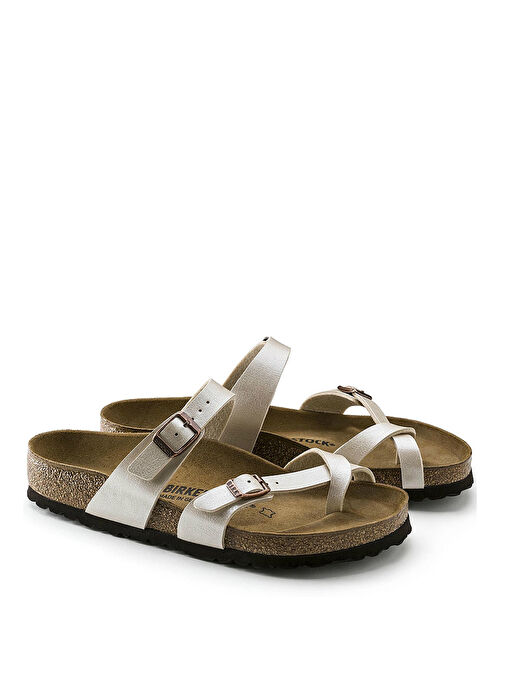 Birkenstock Beyaz Kadın Terlik 071661 BEYAZ - Görsel 2