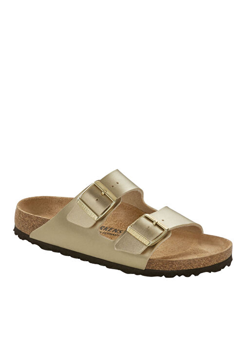 Birkenstock ARIZONA BF Altın Kadın Terlik - Görsel 2