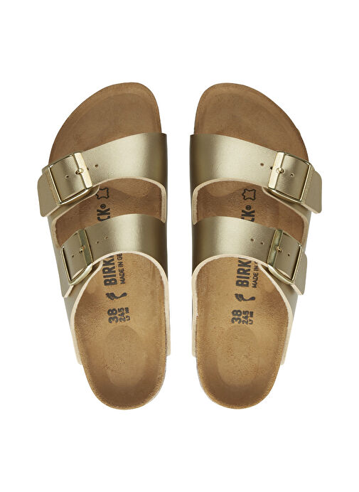 Birkenstock ARIZONA BF Altın Kadın Terlik - Görsel 4