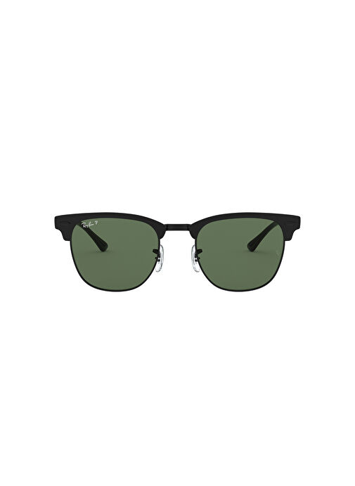 Ray-Ban Clubmaster RB3716 Kare Siyah Polarize Unisex Güneş Gözlüğü